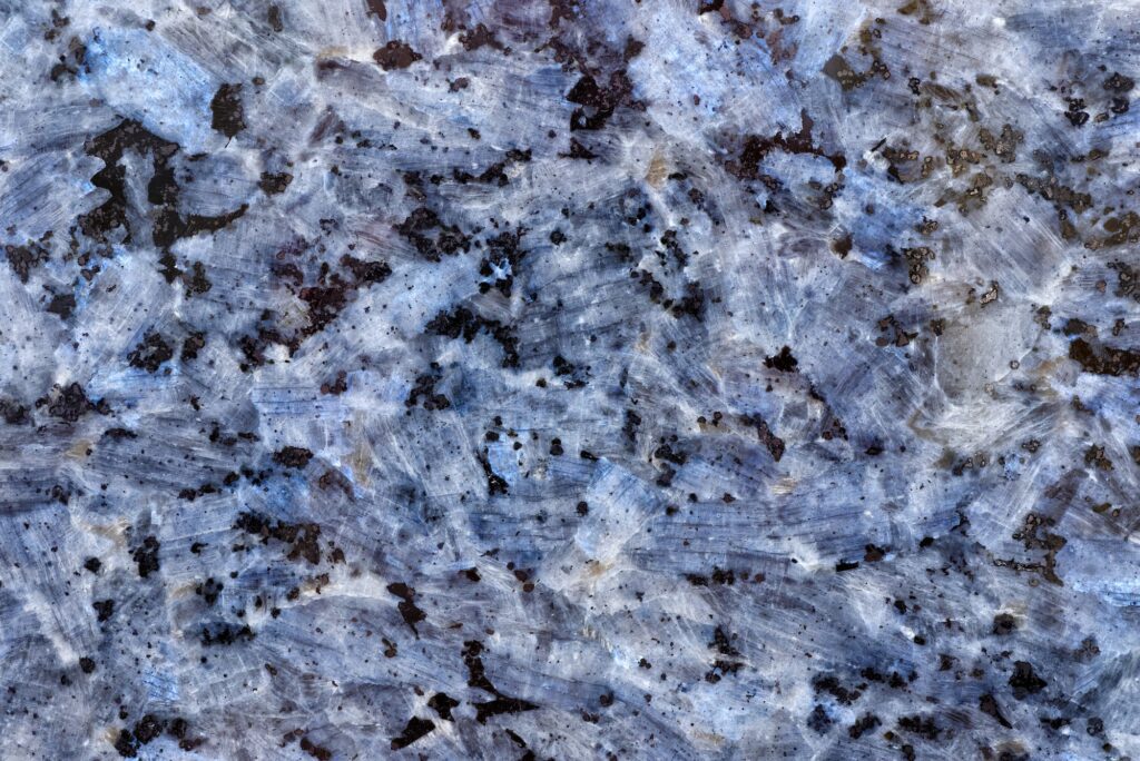 Abstract mineral texture with quartz crystals