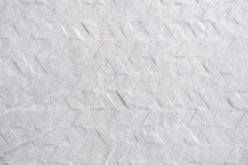 Gray Embossed Porcelain Stoneware. Textured Stone Slab Background.